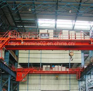 General Type Winch Trolley Double Girder Bridge Crane A6 Heavy Duty thumbnail-3