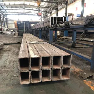 Customized Gas And Oil Api5l Grb Seamless Black Steel Pipe Precision Square Seamless Steel Pipes With Q235 Q345 Steel thumbnail-1