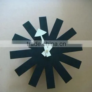 Fashion Decorative Black Asterisk Clock Wall Clock thumbnail-2