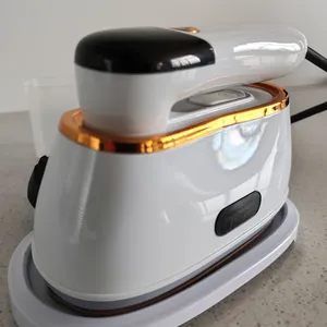 Electric Steam Iron With Clothes thumbnail-1