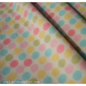 DTY100D/144F Printed Micro Fleece Fabric 150 GSM With Both Side Anti Pilling thumbnail-4