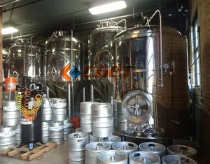 3000L Large Scale Brewing Equipment 304 Sanitary Pumps thumbnail-5