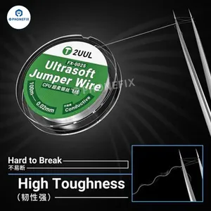 2UUL 0.01/0.02/0.009mm Jumper Wire for Phone PCB CPU Soldering Repair thumbnail-2