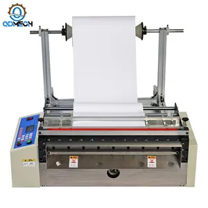 MO-Qdmdch Automatic Computerized BZ181 Roll to Sheet Cutting Machine for PVC Bubble Film Non-woven Fabric Strip Polyester Film Slitting Machin thumbnail-2