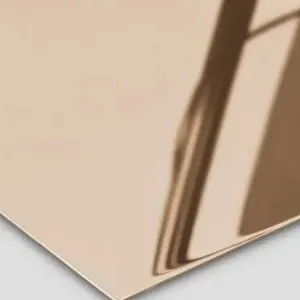 Color Color Gold Metal Plates 201/304/316L/430/420/410 thumbnail-5