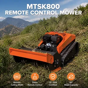 Vigorun MTSK800 RC Flail Mower CE EPA 800mm Cut Width for Hillside Brush Clearing thumbnail-1