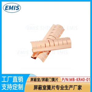 18 Years of Factory Becu Clip-on Strips SMD Contact Spring Becu EMI Fingerstock thumbnail-3