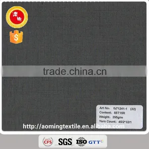 Fz71241 Series Poly Rayon TR Twill Suit Fabric in Stock With Lightly Emerizing Finishing thumbnail-2