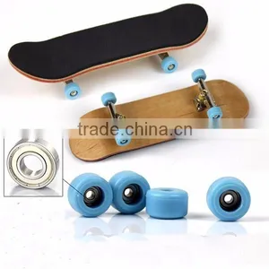 Professional Maple Complete Wooden Fingerboard With Nuts Trucks Tool Kit - Basic Bearing Wheels thumbnail-3