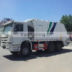 2015 New Product HOWOJHL5250ZYS 16CBM 336hp Compressed Garbage Truck Price for Sale Made in China Hot Sale thumbnail-1