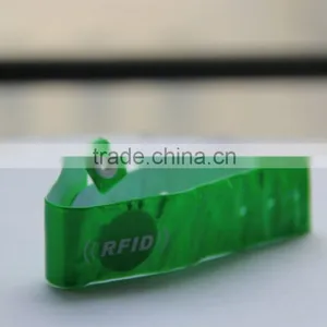 MDW1370 High Quality Wholesale Plastic Lock Bracelet Pvc Wristband thumbnail-4