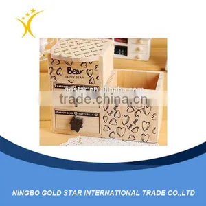 2015 Multifuction Handmade Wooden Pencil Holder thumbnail-2