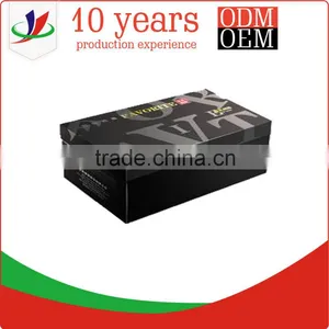 Chinese Factory Black Cardboard Shoe Box thumbnail-2