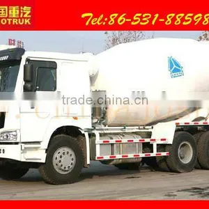 SINOTRUK HOWO 8*4 Concrete Mixer New Truck Prices thumbnail-1