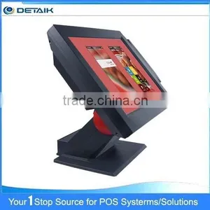 DTK-POS1556K Factory All In One 15 Inch Touch Screen Cashier Machine For Restaurant thumbnail-1