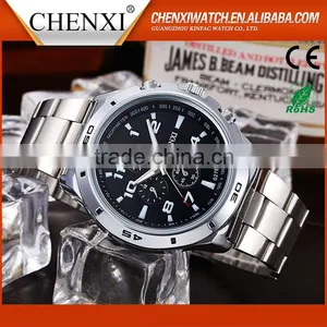 Made In China Factory Price Japan Movt Quartz Watch Stainless Steel Back thumbnail-6