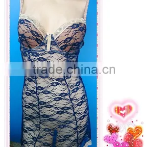 Fashion Lace Lingerie, Sexy Babydoll Factory thumbnail-1