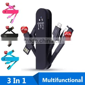 Popular Gift ! 2016 Multi 3In1 3 In 1 USB Charging Cable thumbnail-1