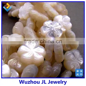 Trending Products River Shell Mother of Pearl Carved Flower for Unisex Gift! thumbnail-2