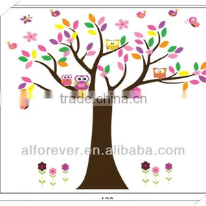 New Arrival the Owl Tree Wall Decor Kids for Living Room thumbnail-4