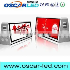 Multifunctional Taxi Led Screen Oscarled Car Top thumbnail-6