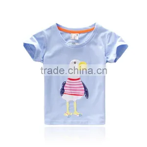 2015 Wholesale New Fashion Design Baby Girls Tshirt thumbnail-3