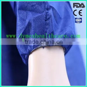 High Quality Surgical Breathable Protective Clothing Protective Sms Nonwoven Microporous Medical Waterproof Disposable Coverall thumbnail-3