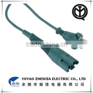 Two Pin Plug Power Cord With End for Italy thumbnail-2