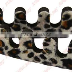 TS-21/22,leopard Soft Foam Nail Art Toe Finger Separator Manicure Pedicure Tool Wholesales thumbnail-1