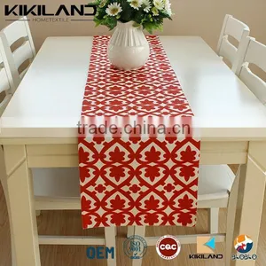 2015 Kikiland Printed Banquet Heat Resistant Table Cloth for Wedding thumbnail-1