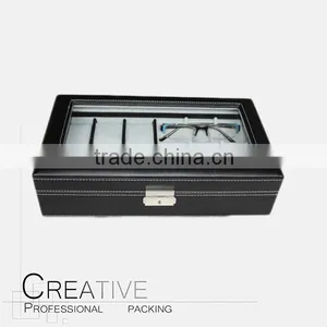 Manufacturers Supply China pu Leather Glasses Case CY-GL9 Supplier's Choice thumbnail-1