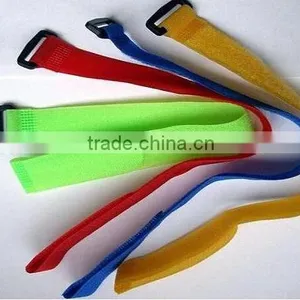 Customized Adjustable Hook and Loop Cable Tie With Buckle thumbnail-2