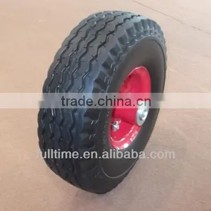 High Quality Manufacturer Trolley Tyre 4.10/3.50 4 Trolley Wheels thumbnail-1