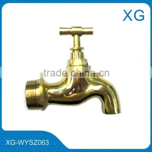 Brass Lockable Water Faucet/Brass Outdoor Water Bibcock/brass Ball Water Tap/garden Lock Water Faucet/Copper Lock Water Faucet thumbnail-6