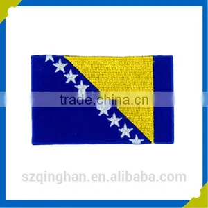 Factory Custom Made Embroidery Patch Private Flag Patch Embroidery Label thumbnail-3