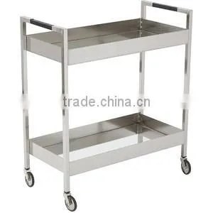 Utility Stainless Steel Serving Cart for Hospital or Hotel thumbnail-2
