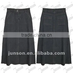 Lady's A-Line Skirt In Black thumbnail-1