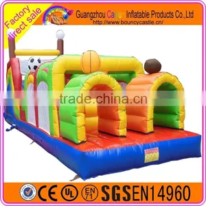 Crazy Jumping Sport for Rental Inflatable Assault Obstacle Game thumbnail-2