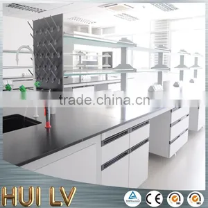 Chemistry Laboratory Steel Frame High Quality Central Benches thumbnail-3