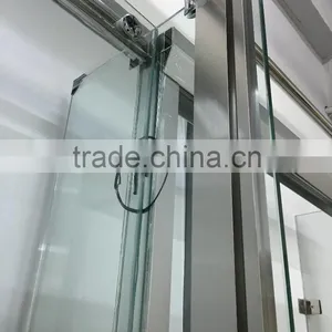 Straight Open Style With Frame Tempered Glass Enclosure Shower Screen With CCC thumbnail-2
