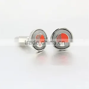 Fashion Accessories for Men Jewelry Stainless Steel Coin Cufflinks thumbnail-3