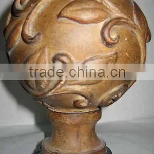 Home Decor Curtain Rod Finials Accessories Bed Finials thumbnail-6