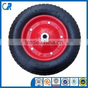 Cheap Wheel Barrow Nylon Inflatable Air Tyre 3.00-8 thumbnail-2