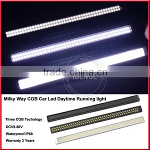 Manufacturer Customized Blue White Amber Dayliner Dual Color Single Color 12v 24v Led Auto Light thumbnail-1