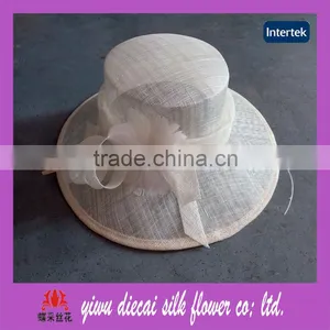 Best Selling European Popular Millinery Sinamay Hats thumbnail-3