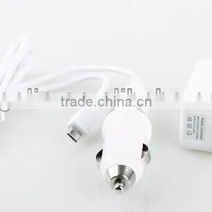 3 in 1 Mini Wall Usb Charger US Standard Various Connectors Optional thumbnail-1