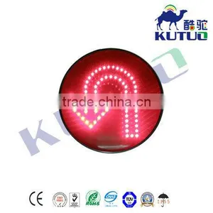 300mm R&Y&G U-Turn LED Traffic Signal Module Without Lens thumbnail-1