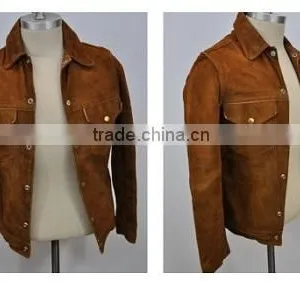 Awesome Boys/men Suede Jacket thumbnail-1