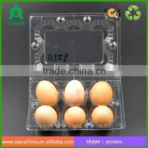 Custom Blister Pack for Sale PVC/PET Clear Plastic Egg Tray thumbnail-1