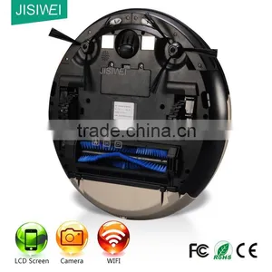 2016 Newest Robot Vacuum Cleaner 3 in 1 Functions JISIWEI S+ Golden Carpet, Wooden Floor, Marble thumbnail-5